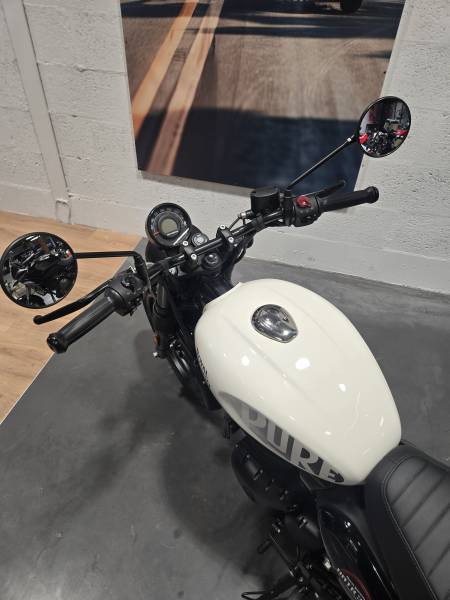ROYAL ENFIELD HNTR 350 DAPPER WHITE