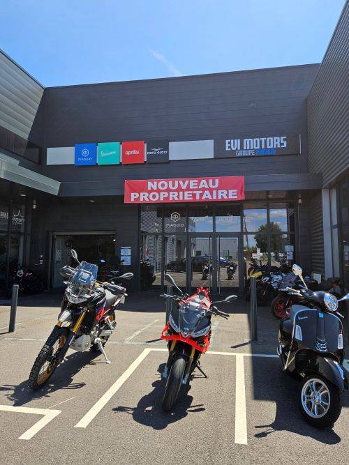 Concession de motos et atelier de réparation proche de Rouen, en Seine Maritime EVI MOTORS